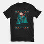 Attack On Christmas-Mens-Heavyweight-Tee-marsdkart