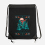 Attack On Christmas-None-Drawstring-Bag-marsdkart