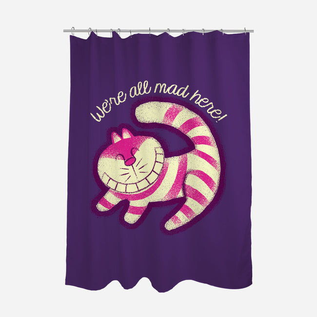 All Mad Here-None-Polyester-Shower Curtain-naomori