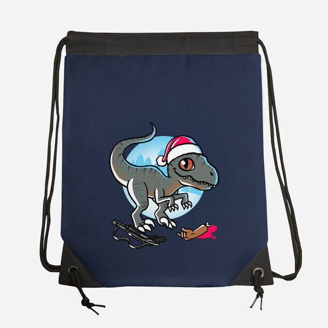 Jurassic Carnivore-None-Drawstring-Bag-estudiofitas