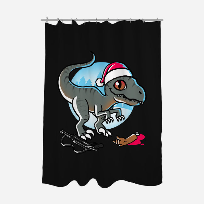 Jurassic Carnivore-None-Polyester-Shower Curtain-estudiofitas