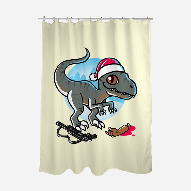 Jurassic Carnivore-None-Polyester-Shower Curtain-estudiofitas