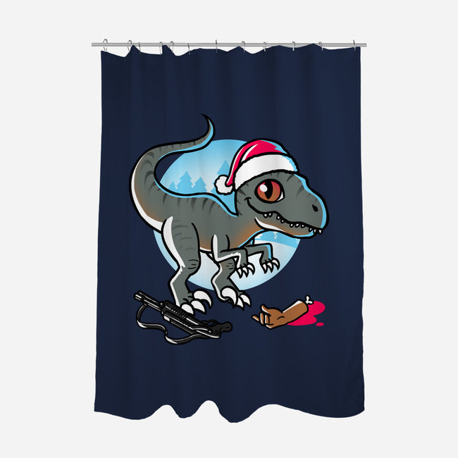 Jurassic Carnivore-None-Polyester-Shower Curtain-estudiofitas