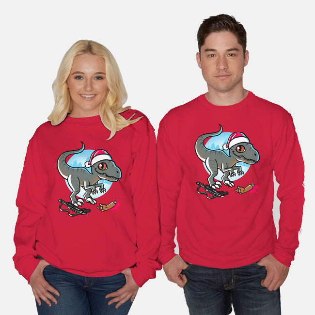 Jurassic Carnivore-Unisex-Crew Neck-Sweatshirt-estudiofitas