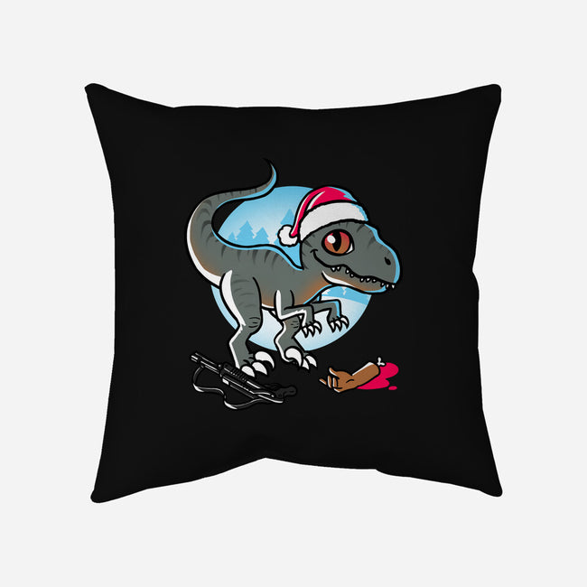 Jurassic Carnivore-None-Removable Cover w Insert-Throw Pillow-estudiofitas