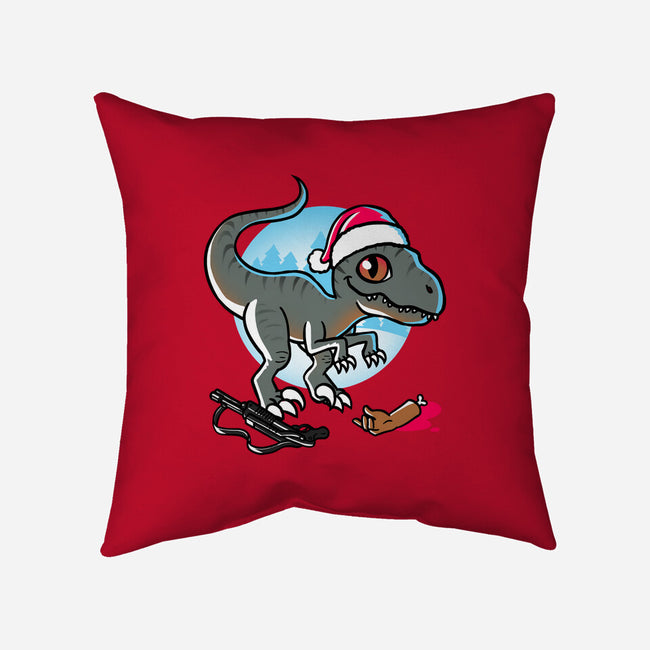 Jurassic Carnivore-None-Removable Cover w Insert-Throw Pillow-estudiofitas