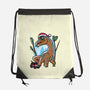 Jurassic Herbivore-None-Drawstring-Bag-estudiofitas