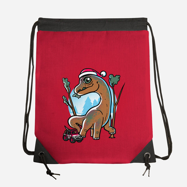 Jurassic Herbivore-None-Drawstring-Bag-estudiofitas