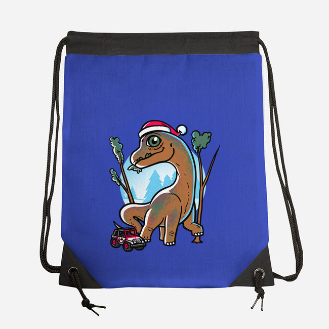 Jurassic Herbivore-None-Drawstring-Bag-estudiofitas
