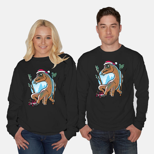 Jurassic Herbivore-Unisex-Crew Neck-Sweatshirt-estudiofitas