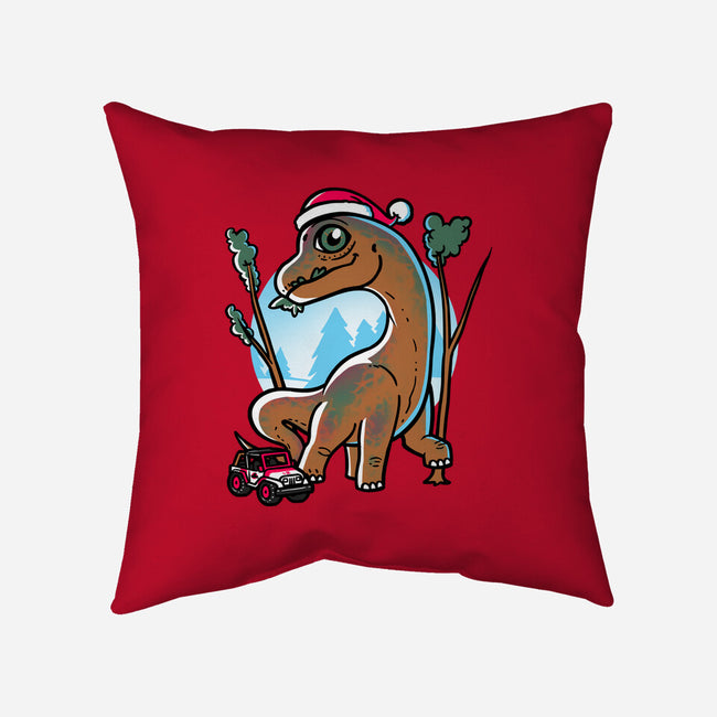 Jurassic Herbivore-None-Removable Cover w Insert-Throw Pillow-estudiofitas