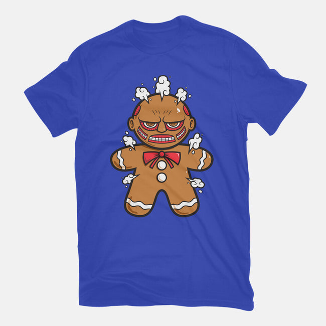 Gingerbread Titan-Unisex-Basic-Tee-krisren28