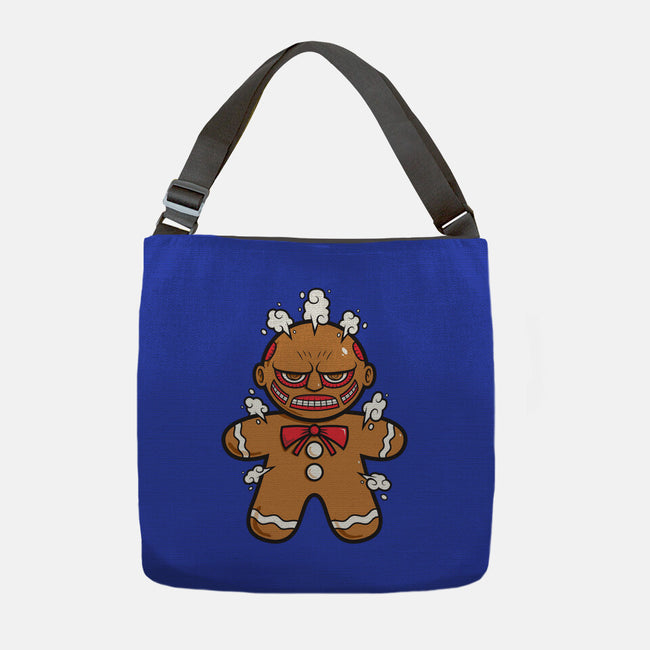 Gingerbread Titan-None-Adjustable Tote-Bag-krisren28