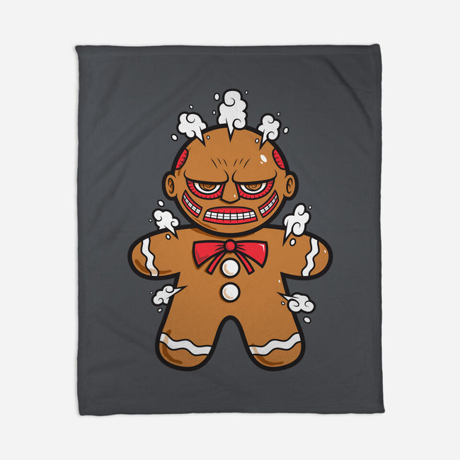 Gingerbread Titan-None-Fleece-Blanket-krisren28