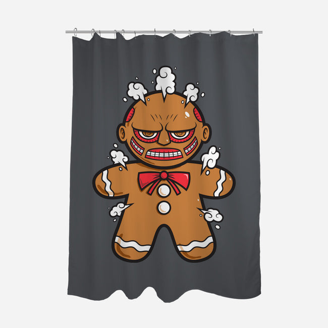 Gingerbread Titan-None-Polyester-Shower Curtain-krisren28