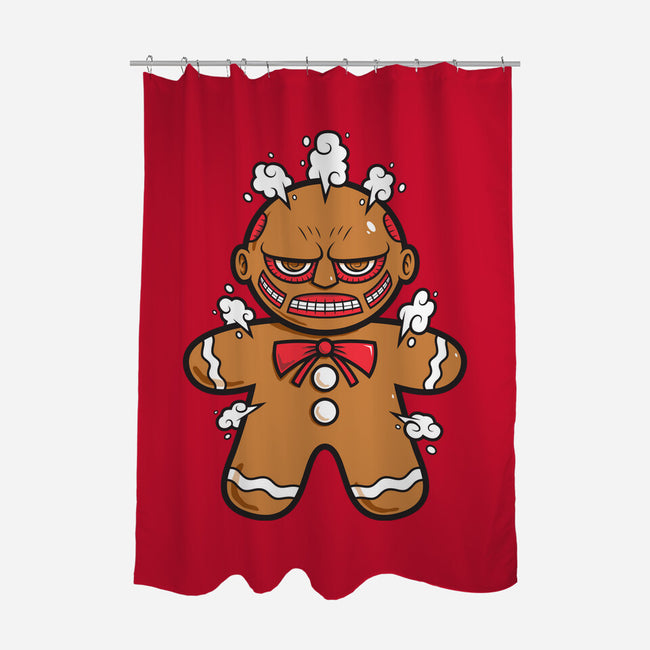 Gingerbread Titan-None-Polyester-Shower Curtain-krisren28