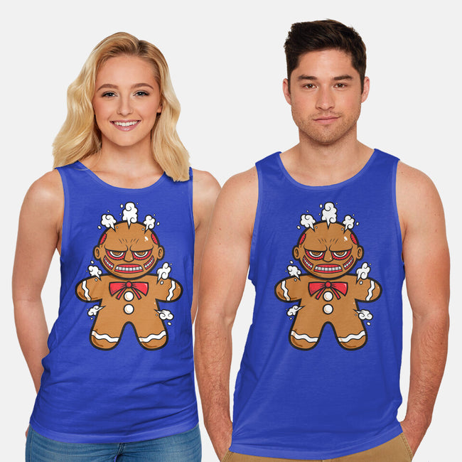 Gingerbread Titan-Unisex-Basic-Tank-krisren28