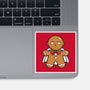 One Gingerbread Man-None-Glossy-Sticker-krisren28