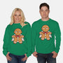 One Gingerbread Man-Unisex-Crew Neck-Sweatshirt-krisren28