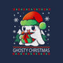 Ghosty Christmas-Womens-V-Neck-Tee-Vallina84