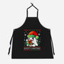 Ghosty Christmas-Unisex-Kitchen-Apron-Vallina84