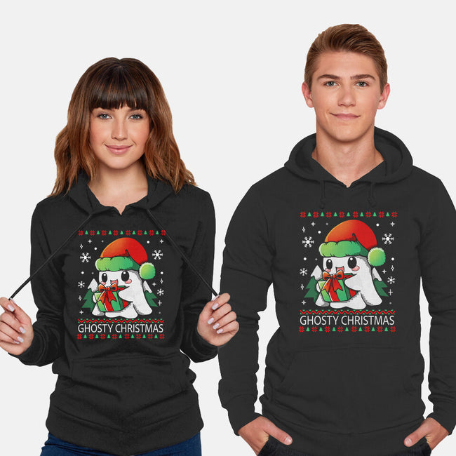 Ghosty Christmas-Unisex-Pullover-Sweatshirt-Vallina84