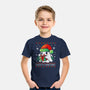 Ghosty Christmas-Youth-Basic-Tee-Vallina84