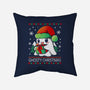 Ghosty Christmas-None-Removable Cover w Insert-Throw Pillow-Vallina84