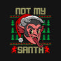 Not My Santa-Youth-Crew Neck-Sweatshirt-Boggs Nicolas