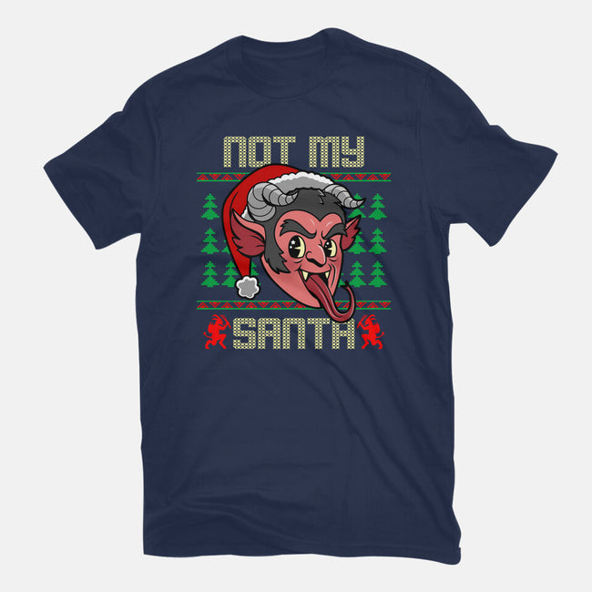 Not My Santa-Womens-Basic-Tee-Boggs Nicolas