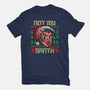 Not My Santa-Womens-Fitted-Tee-Boggs Nicolas