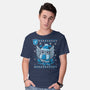 Blu Winter Magic-Mens-Basic-Tee-Vallina84