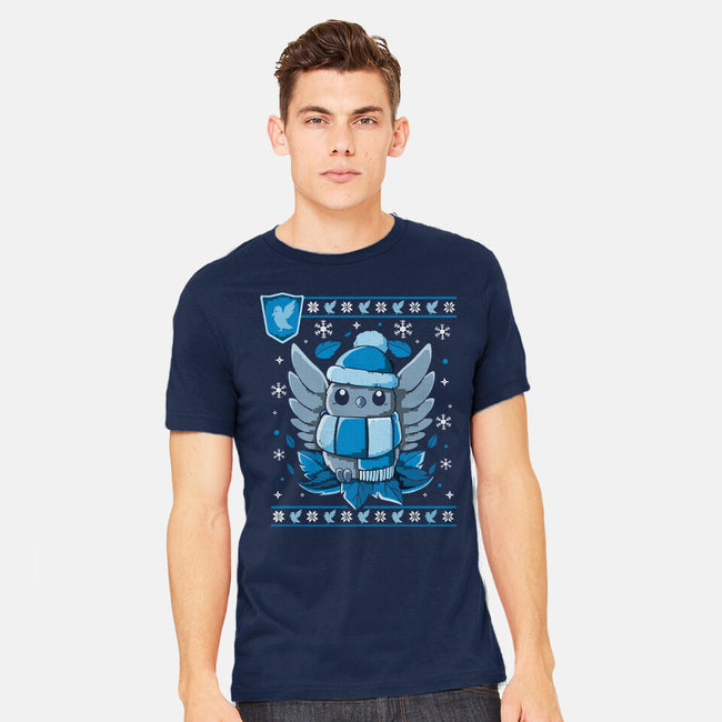 Blu Winter Magic-Mens-Heavyweight-Tee-Vallina84