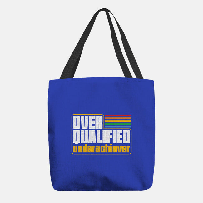 Overqualified Underachiever-None-Basic Tote-Bag-Studio Mootant