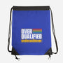 Overqualified Underachiever-None-Drawstring-Bag-Studio Mootant