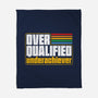 Overqualified Underachiever-None-Fleece-Blanket-Studio Mootant