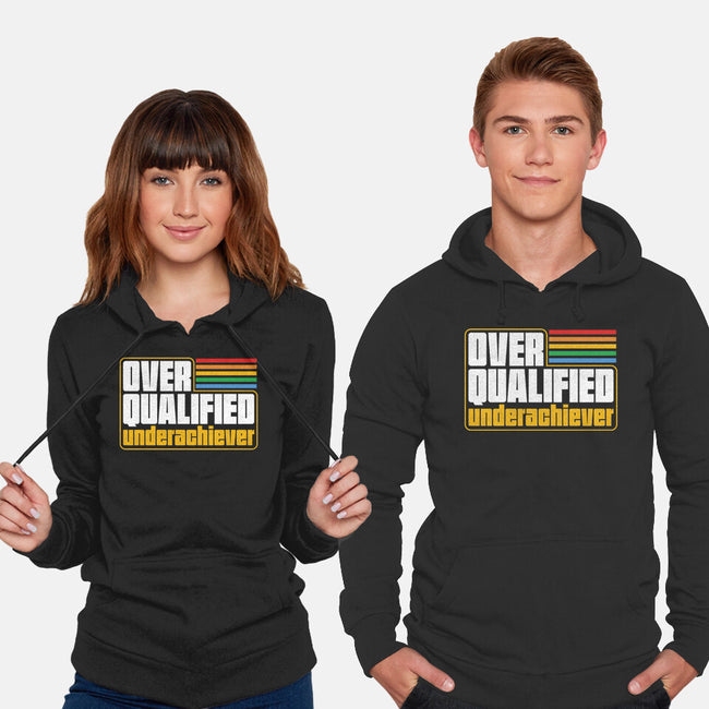 Overqualified Underachiever-Unisex-Pullover-Sweatshirt-Studio Mootant