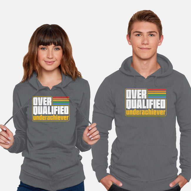 Overqualified Underachiever-Unisex-Pullover-Sweatshirt-Studio Mootant
