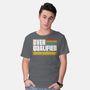 Overqualified Underachiever-Mens-Basic-Tee-Studio Mootant