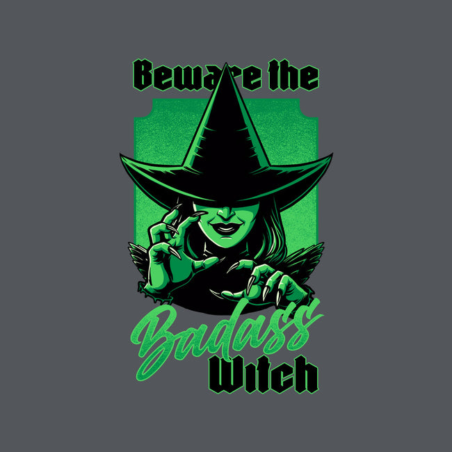 Beware Green Witch-None-Fleece-Blanket-Studio Mootant