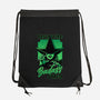 Beware Green Witch-None-Drawstring-Bag-Studio Mootant