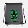 Beware Green Witch-None-Drawstring-Bag-Studio Mootant