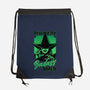 Beware Green Witch-None-Drawstring-Bag-Studio Mootant