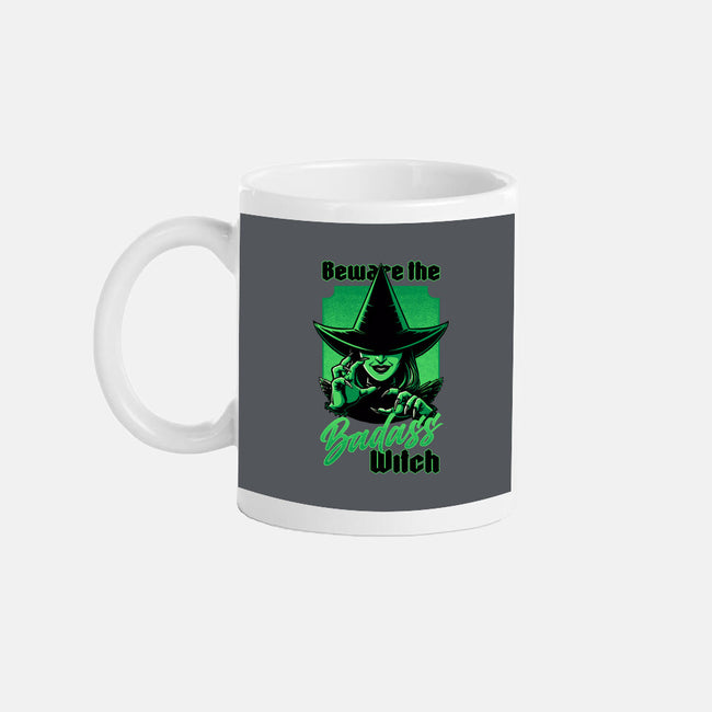 Beware Green Witch-None-Mug-Drinkware-Studio Mootant