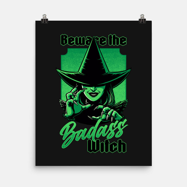 Beware Green Witch-None-Matte-Poster-Studio Mootant