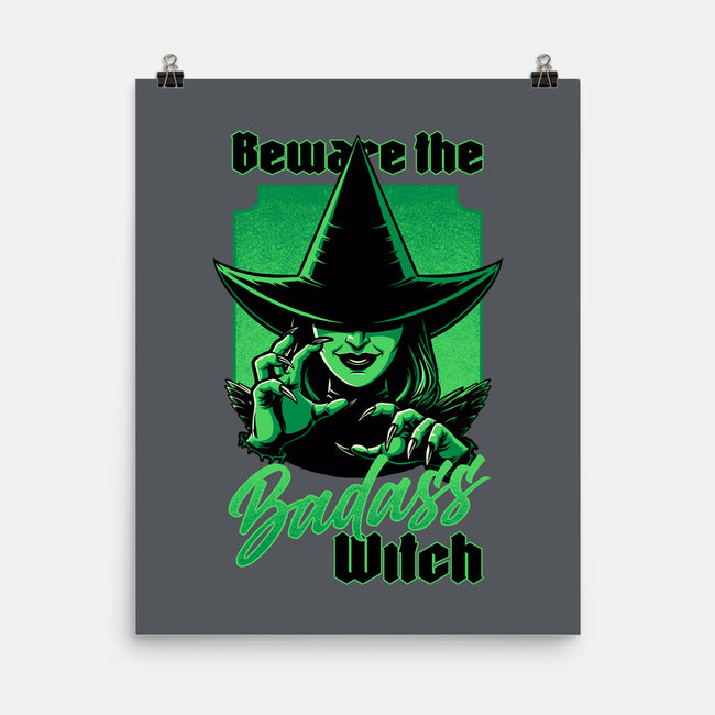 Beware Green Witch-None-Matte-Poster-Studio Mootant