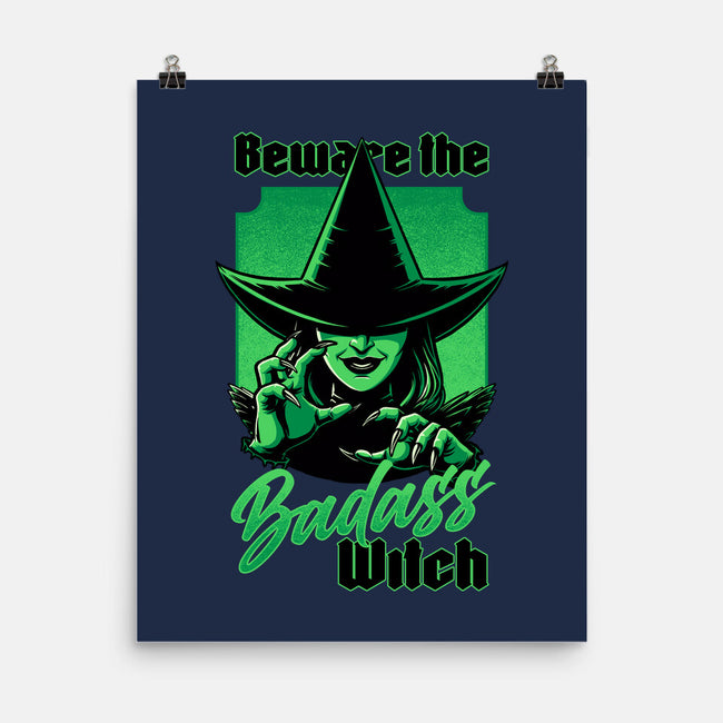 Beware Green Witch-None-Matte-Poster-Studio Mootant