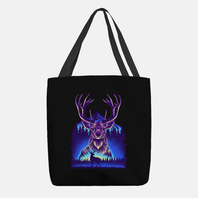 Winter Deer-None-Basic Tote-Bag-rmatix