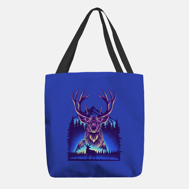 Winter Deer-None-Basic Tote-Bag-rmatix