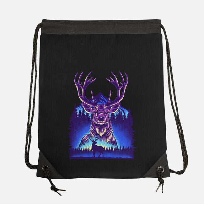 Winter Deer-None-Drawstring-Bag-rmatix